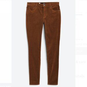 Kut From The Kloth Dayna Skinny Corduroy Jean - Brown - 12